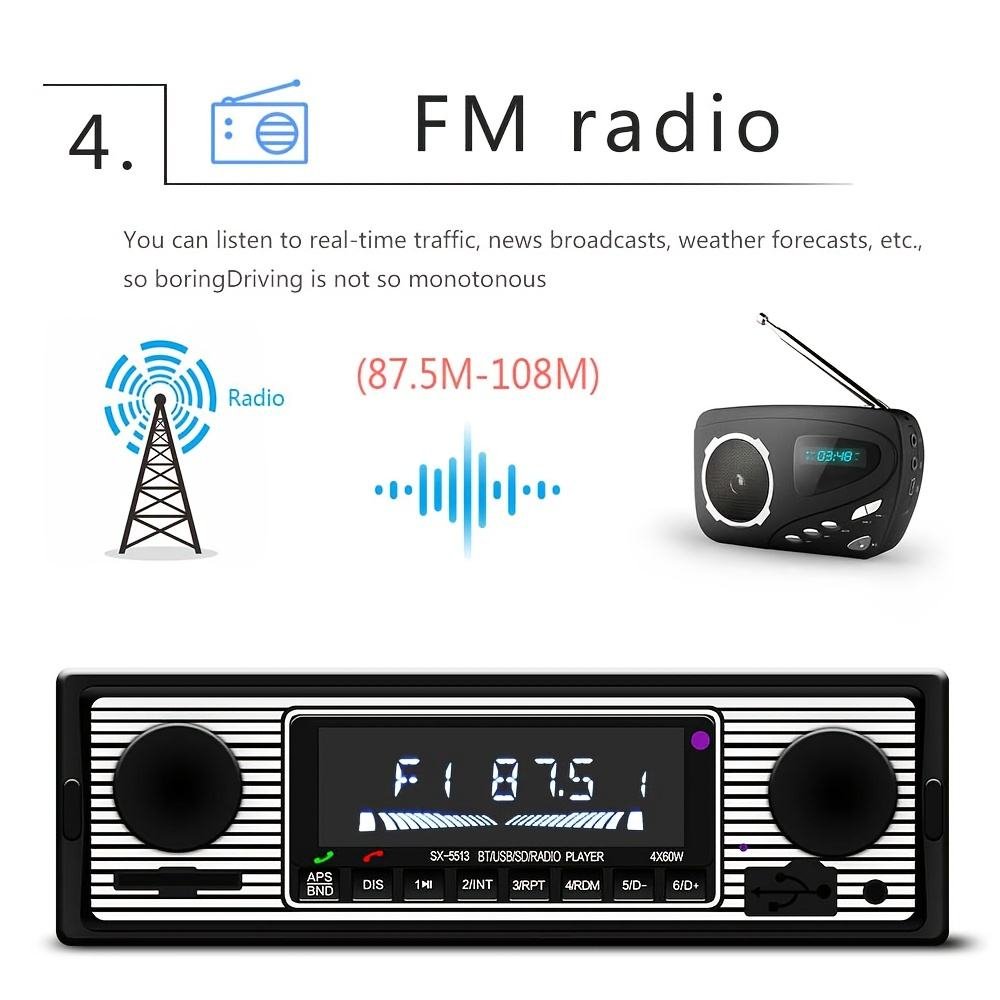 Car MP3 Player Wireless Radio FM Transmitter Wholesaler 1 din Car Radio MP3