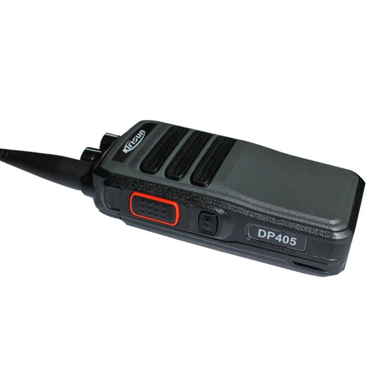 Portable Digital Walkie Talkie Kirisun DP405 Dual Band Two way Radio 100 Mile 2 Way Radios Digital