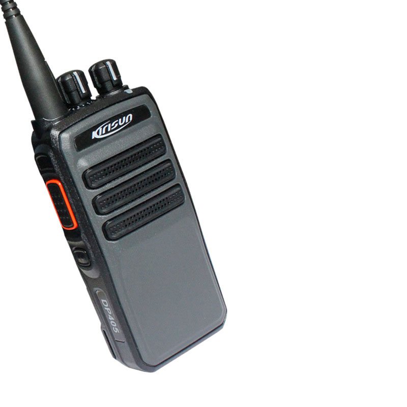 Portable Digital Walkie Talkie Kirisun DP405 Dual Band Two way Radio 100 Mile 2 Way Radios Digital