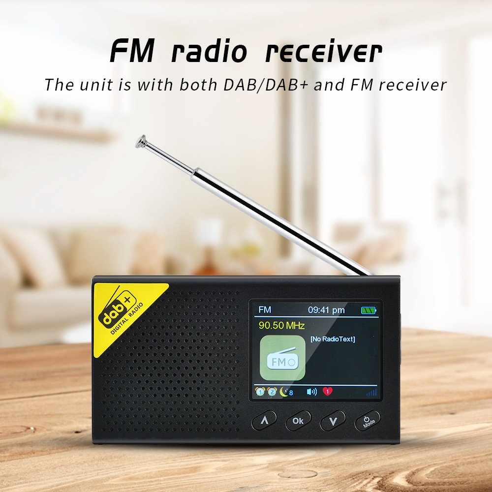 Hot selling multi-band radio portable outdoor for home digital radio DAB radio Digital Audio Broadcasting