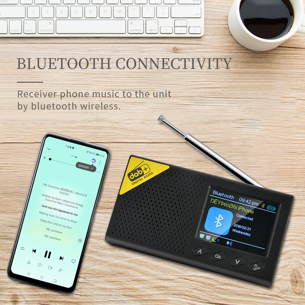 Hot selling multi-band radio portable outdoor for home digital radio DAB radio Digital Audio Broadcasting