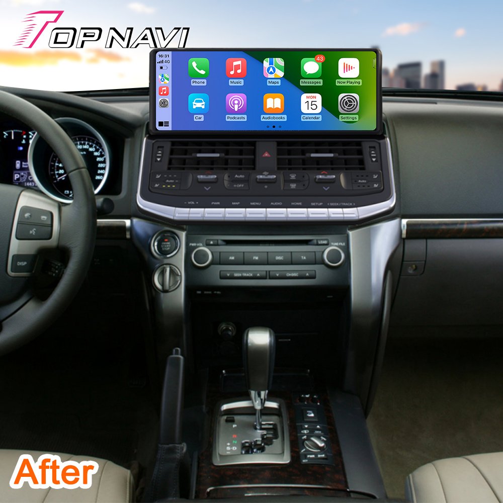 1920*720 16.2 inch Multimedia Video Player For TOYOTA LANDCRUISER LC200 2008 - 2015 CarPlay Car Radio Android Autoradio