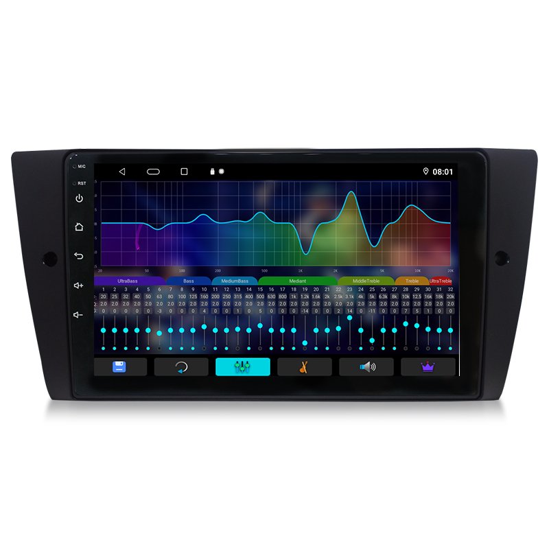 2 Din Android Radio for BMW 3 Series E93 E92 E91 E90 2006-2012 Multimedia Video Player Navigation GPS WIFI Head Unit with Frame