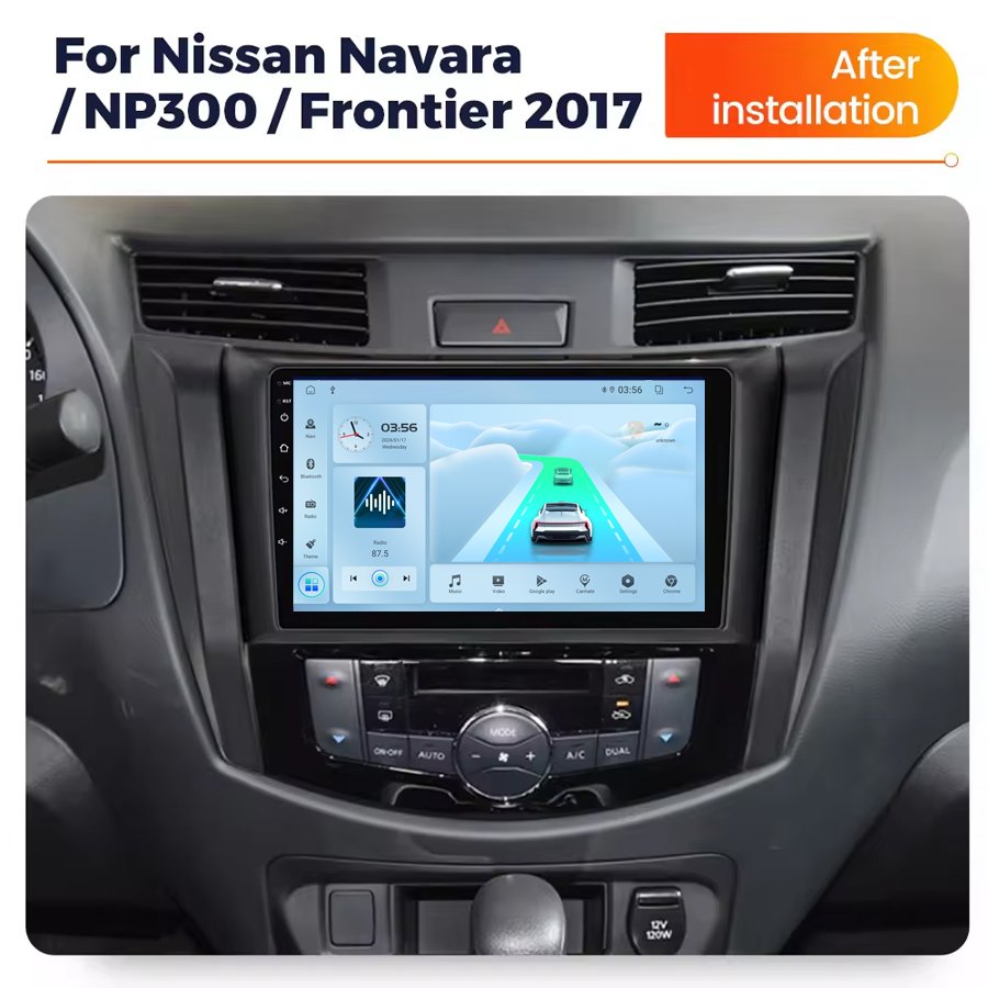 10.1 Inch Android Car Stereo Video Radio For Nissan Navara NP300 Frontier 2017-2020 Carplay Auto Multimedia System