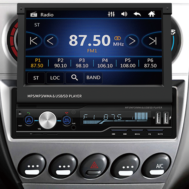 7 Inch Car Radio Android Screen with Bluetire Nitrogen Inflation Machine System Lcd Universal Bluetooth Car Stereo Touch 800*480