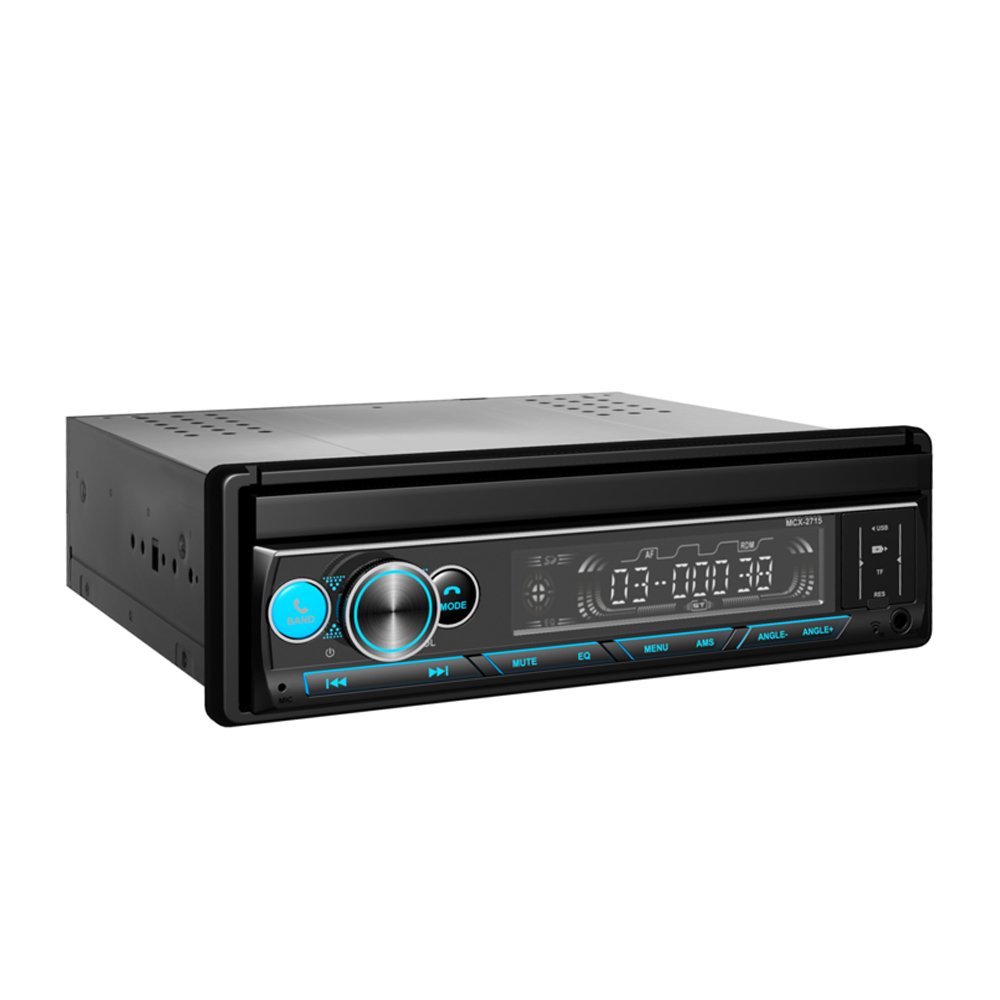 7 inch car stereo radio FM/AM RDS DSP audio car monitor 1din car mp3 player Single Din MP5 retractable video