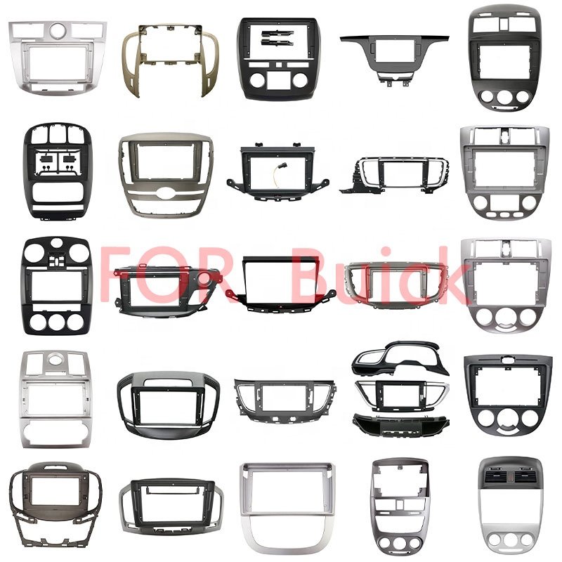 Factory wholesale used car radios installation kits car dvd player frame Factory can be customized