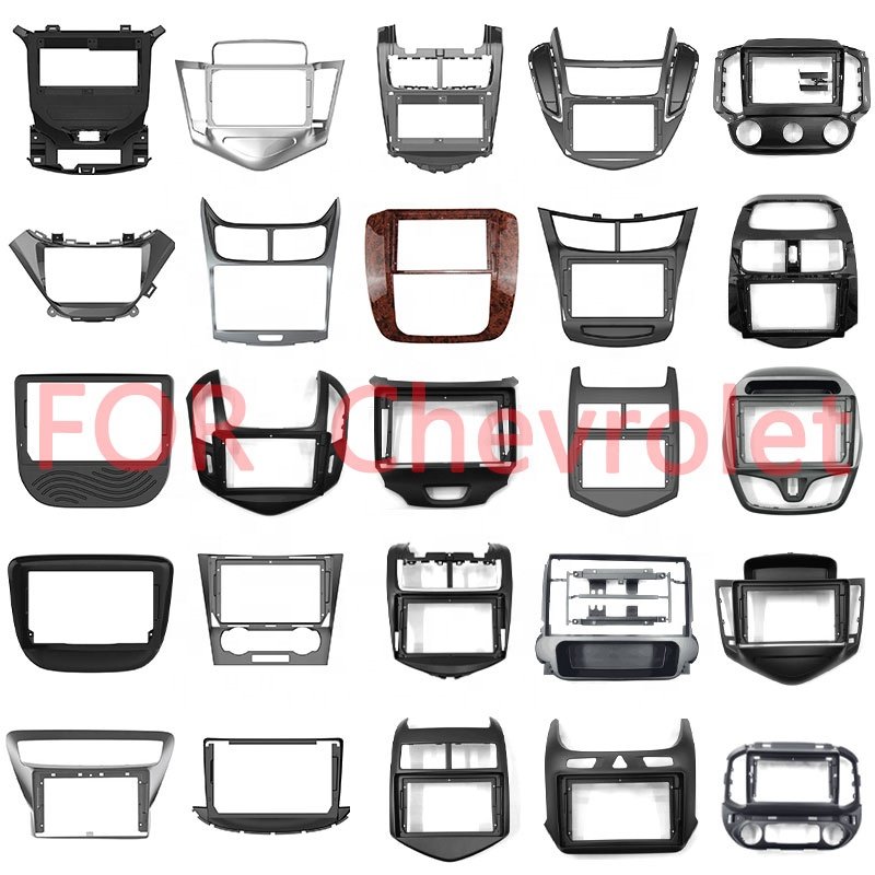 Factory wholesale used car radios installation kits car dvd player frame Factory can be customized