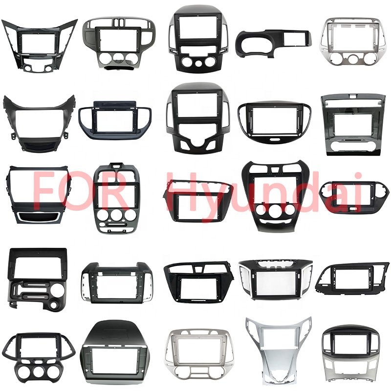 Factory wholesale used car radios installation kits car dvd player frame Factory can be customized
