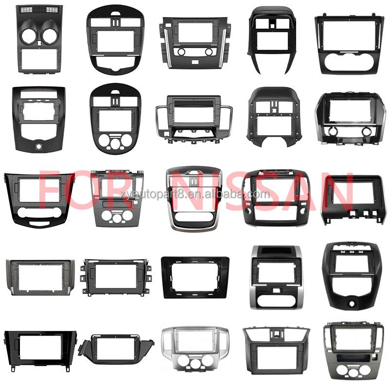 Factory wholesale used car radios installation kits car dvd player frame Factory can be customized