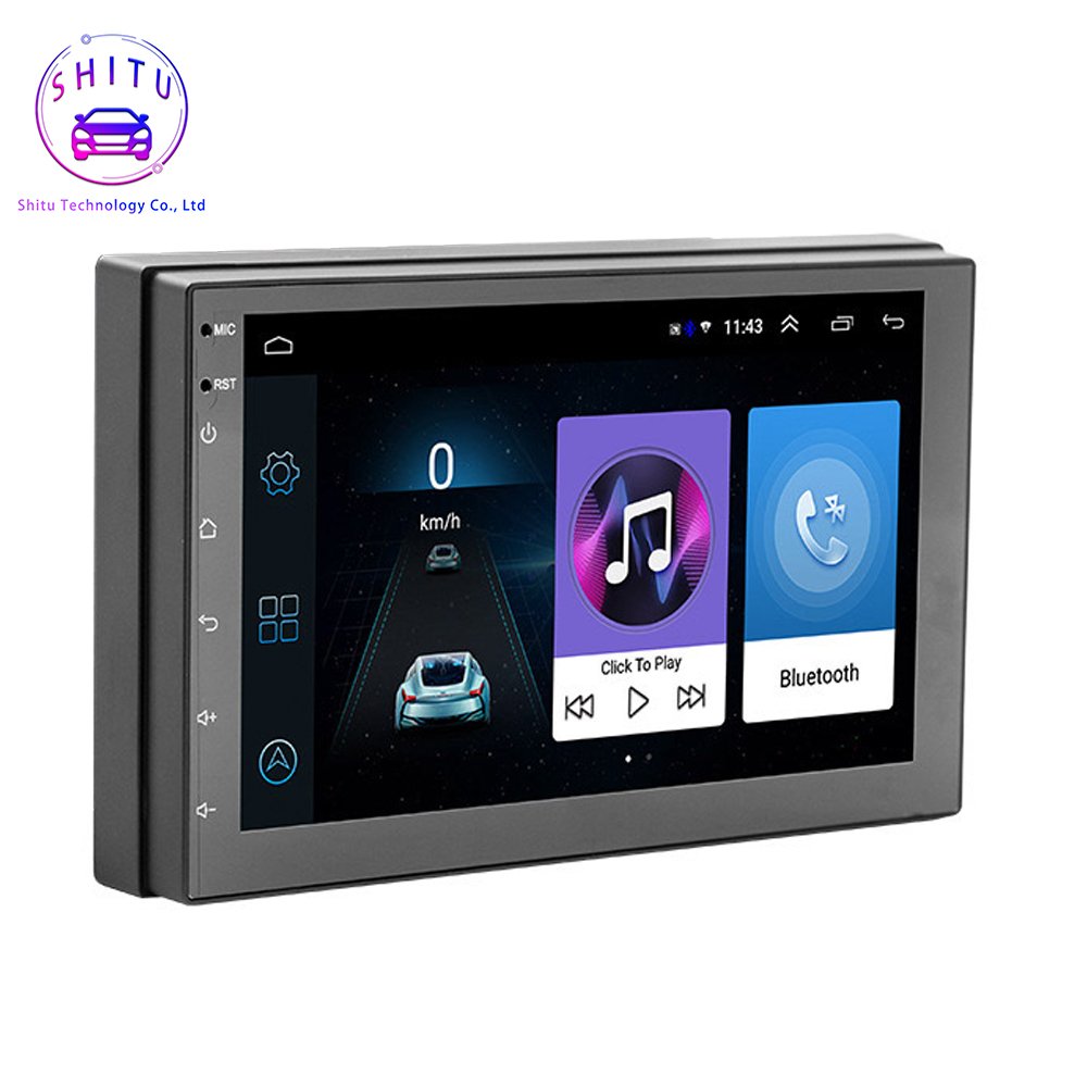 9210 7inch Android system player Car multimedia MP5 radio Bluetooth GPS navigator Car Radio Video Stereo Reverse image DSP