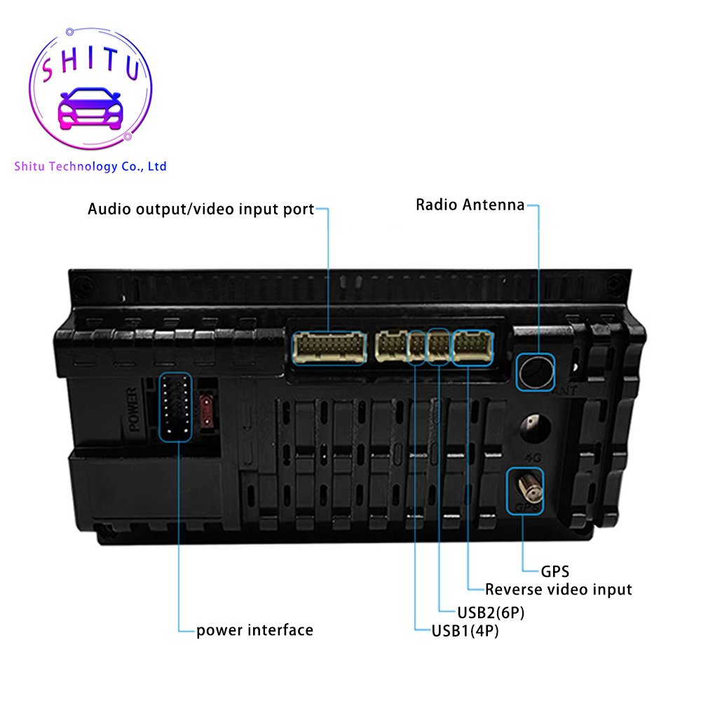 9210 7inch Android system player Car multimedia MP5 radio Bluetooth GPS navigator Car Radio Video Stereo Reverse image DSP