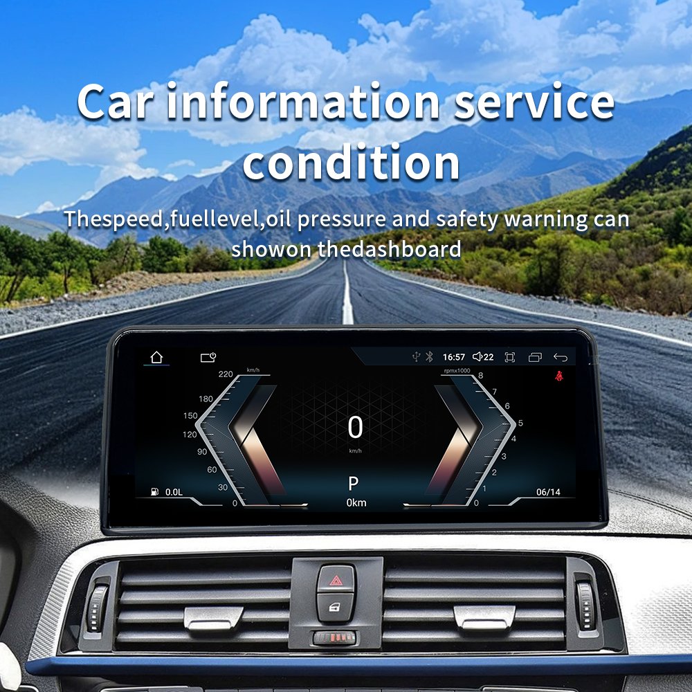 Factory price Android 14 car multimedia video player car radio GPS FORBMW 1- 2Series F20 F23 F45 wireless carplay Android auto