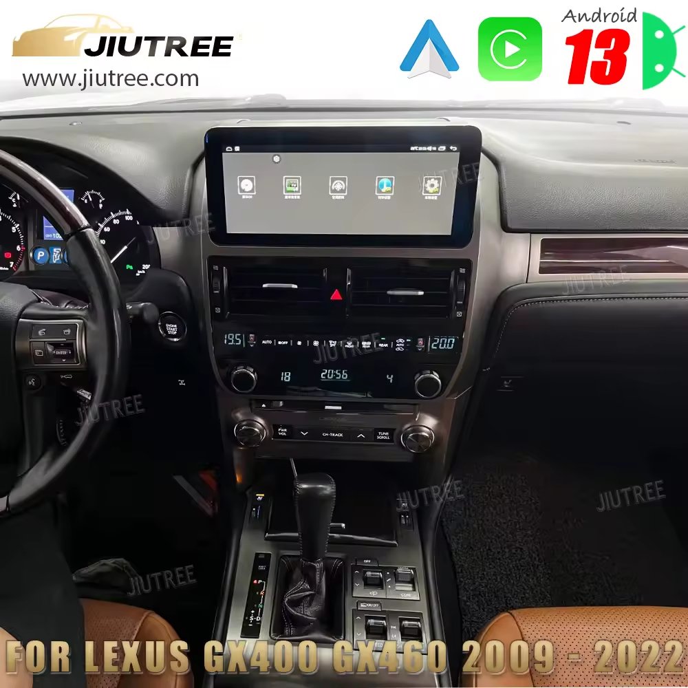 Android Radio For Lexus GX400 460 Android modification multi-media navigation display screen navigation, Carplay reversing image