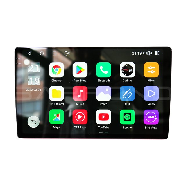 BARFOND 2K 1200*200 9.5 10 Inch Screen Android 13 Car Player GPS Navigation System Car Radio For Kia Honda Toyota VW Suzuki