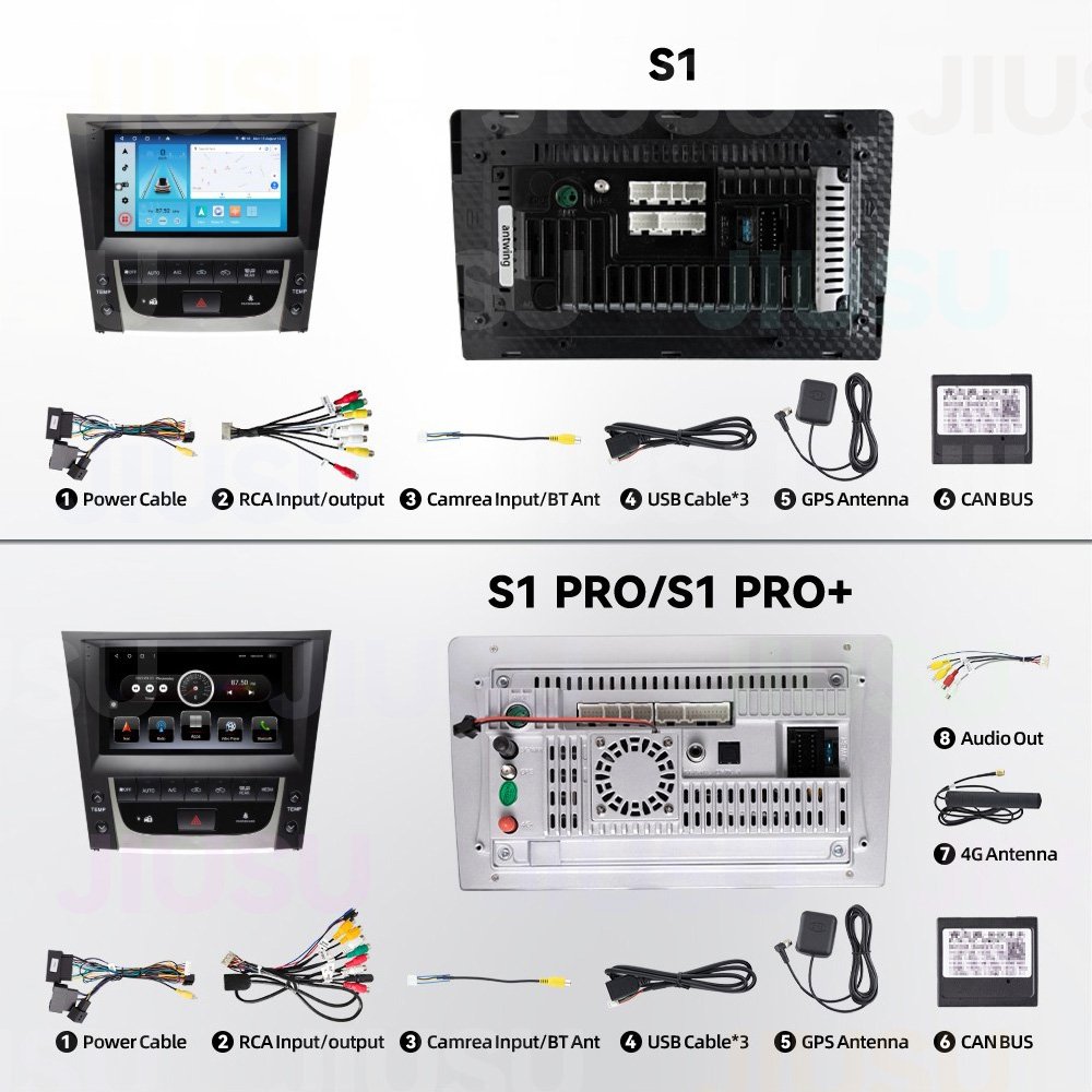 Android 12 Car Radio GPS Navigation DVD Player Stereo Multimedia Audio System for Lexus GS GS300 350 400 430 450H 460 2004-2011