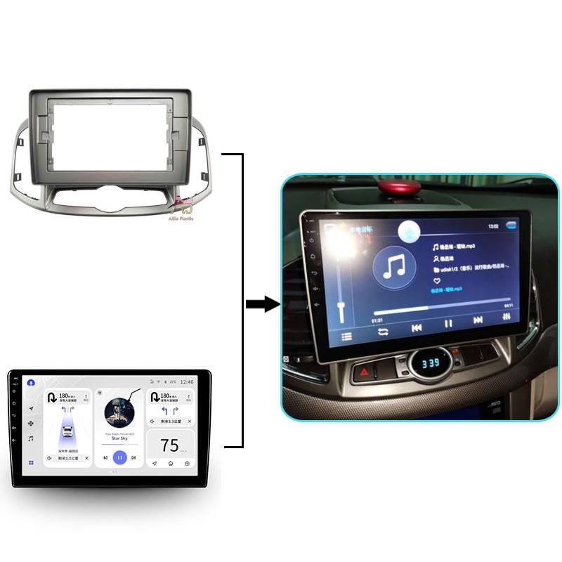 AIJIA Factory Cheap Price For 2017 CHEVROLET CAPTIVA 10INCH Audio Harness Conso Video Music Accessories Multimedia Android 13