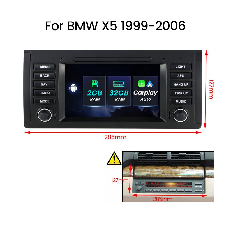 Mekede car video GPS Navigation WIFI auto radio for BMW X5 E39 1999-2006 E53 car multimedia system FM RDS car dvd player
