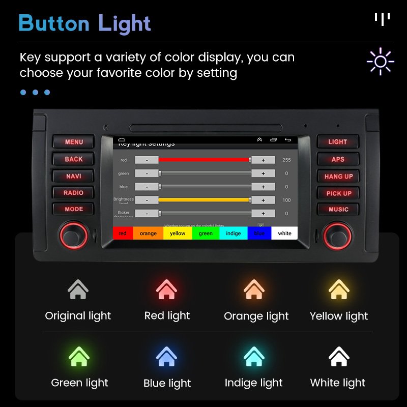 Mekede car video GPS Navigation WIFI auto radio for BMW X5 E39 1999-2006 E53 car multimedia system FM RDS car dvd player