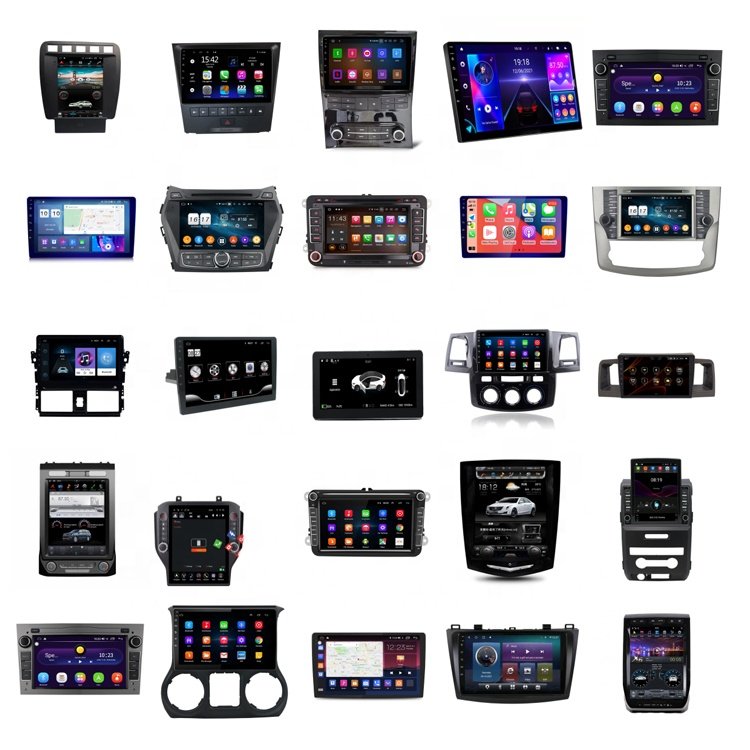 Android Universal Dashboard car dvd player android frame Car Radio Stereo Player with Gps car video android