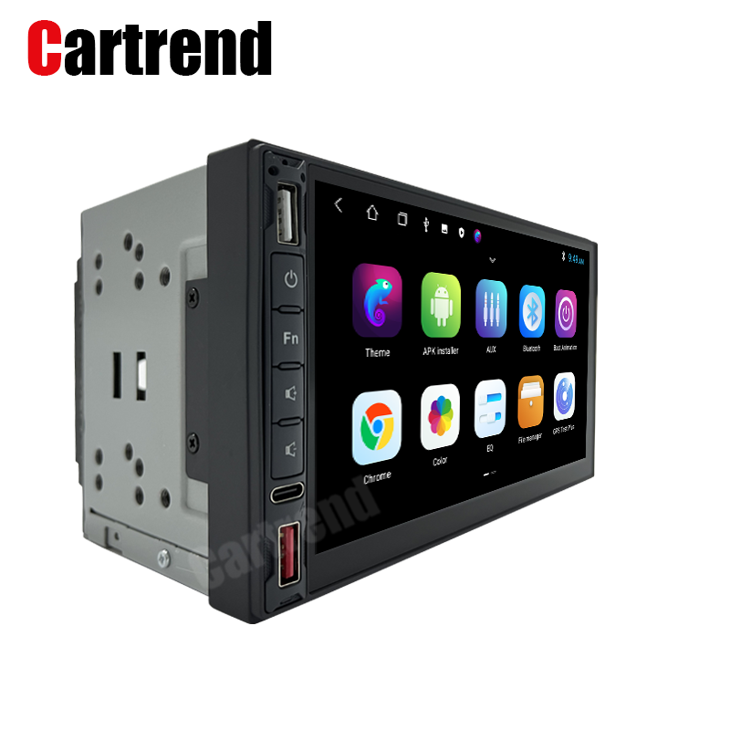 1+16\/2+32 1 Din Android 10 Car Radio Autoradio 7\" Retractable Touch Screen GPS Wifi BT FM RDS AUX Stereo Auto Radio
