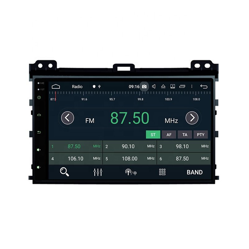 KD-9026 Auto Android 13 Wireless Carplay Multimedia Car Stereo Radio Audio DVD GPS Navigation for Prado 2002-2010