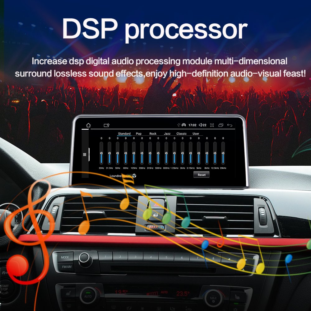 LELV 10.25" Android 14 Apple Carplay Car Radio Player Touch Screen For 3 Series F30 F31 F34 4 Series F32 F33 F36 Nbt 2013-2017