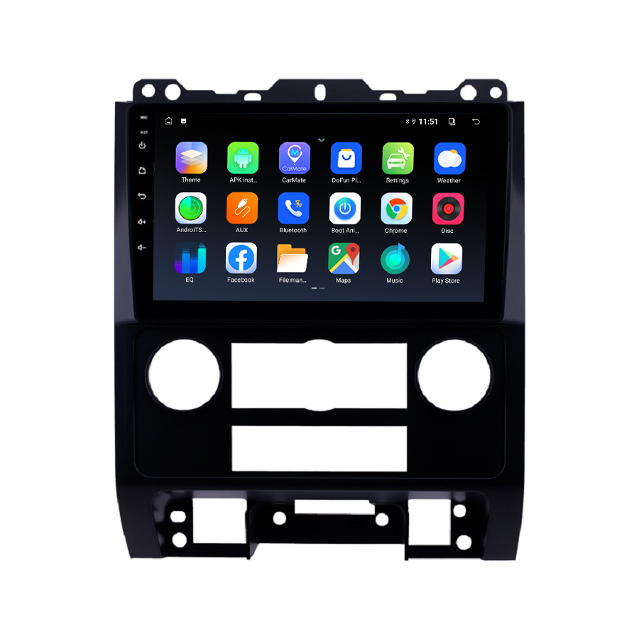 9 inch Android 9.0 Car GPS Navi Radio for Ford Escape 2007-2012 Unit Player support Carplay SWC 3G TPMS OBD2 DAB+ DVR