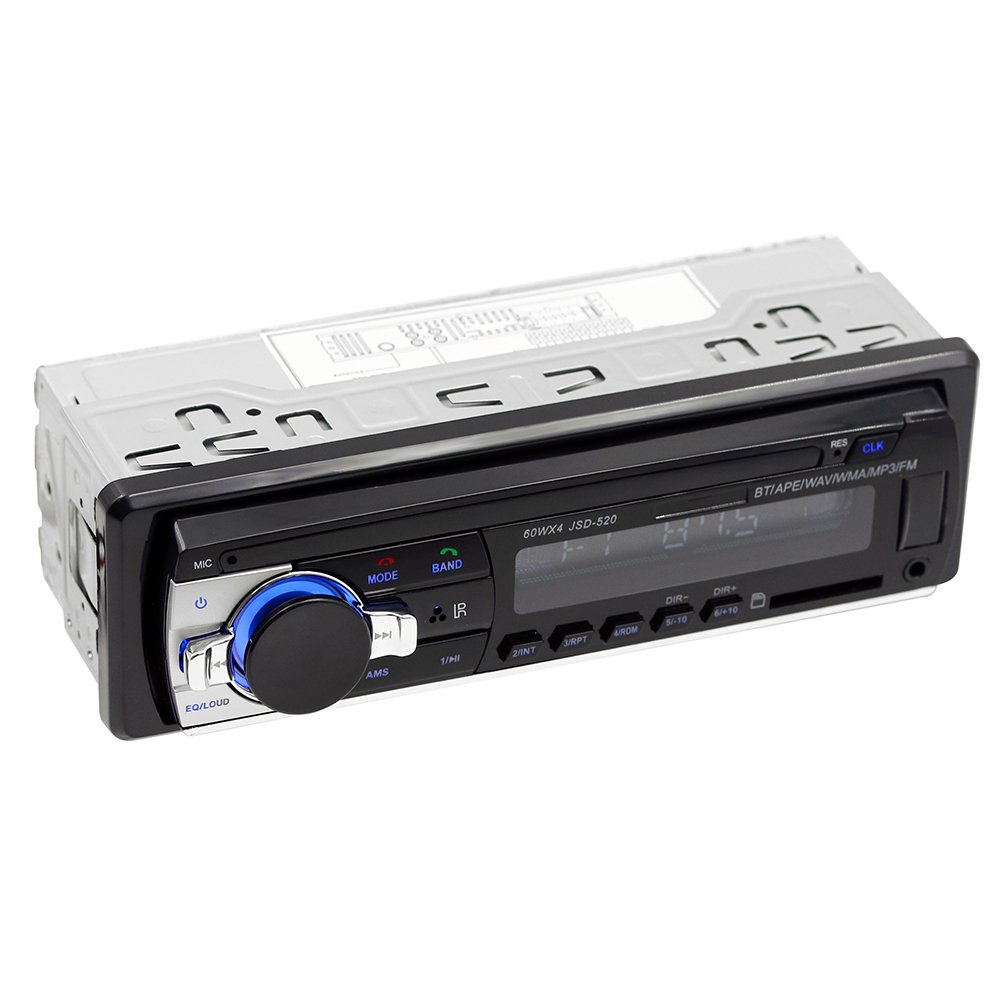 BT Autoradio Car Stereo Radio FM Aux Input Receiver SD USB JSD-520 12V In-dash 1 Din Car MP3 Multimedia Player Car Radio