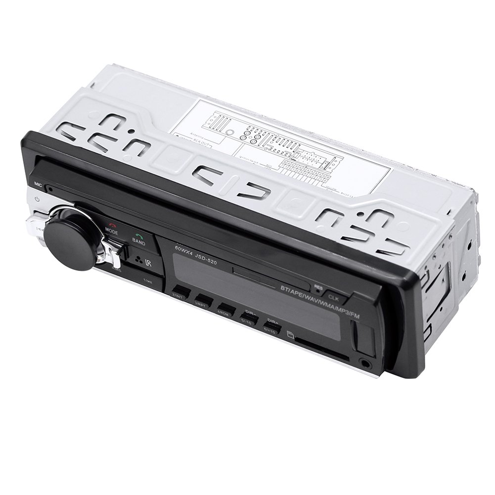 BT Autoradio Car Stereo Radio FM Aux Input Receiver SD USB JSD-520 12V In-dash 1 Din Car MP3 Multimedia Player Car Radio