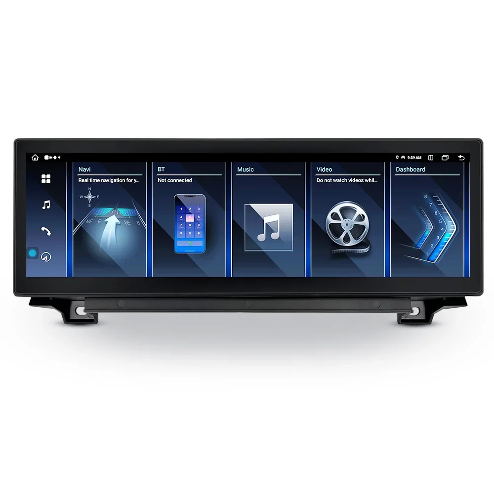 15 Inch New OEM Design Car Stereo Multimedia For BMW F10 F11 F18 525i 525d 5 Series 2560*720 IN-CELL IPS Screen 8+128G Carplay