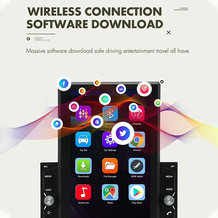 Car Media Player Android 7 Inch Car Stereo Radio Fm Audio Mp5 Player 8 Inch Car Dvd Player With Touch Screen
