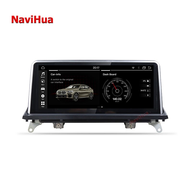 Navihua Car Instrumentation Auto Radio Multimedia Android Stereo Car Video GPS Navigation DVD Player for BMW X5 X6 F15 F16