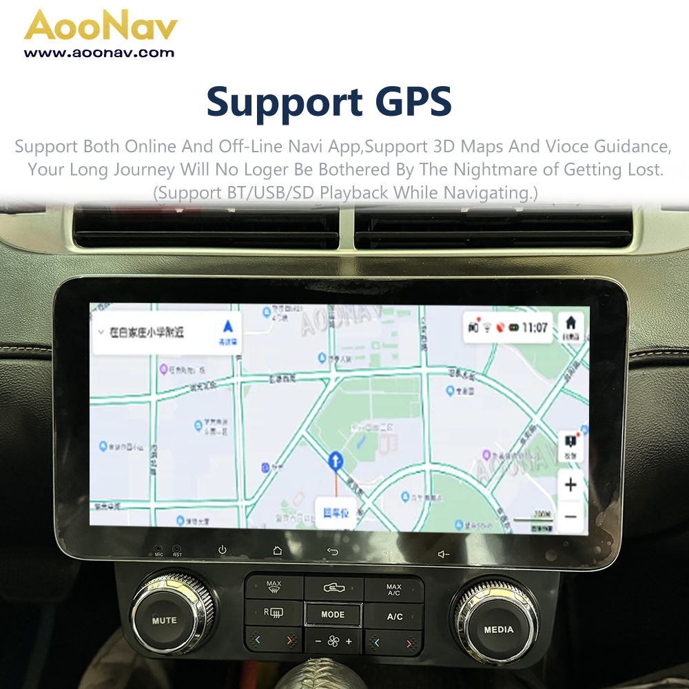 AOONAV Car Radio Android Carplay Player GPS Navigation Multimedia Touch Screen For Chevrolet Camaro 2010-2015 Head Unit