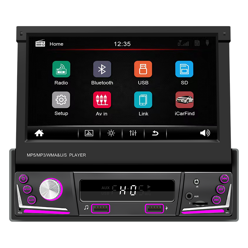 2024 Amazon Hot Selling 7 inch Car Dvd Player Android Radio Car Stereo car Radio MP5