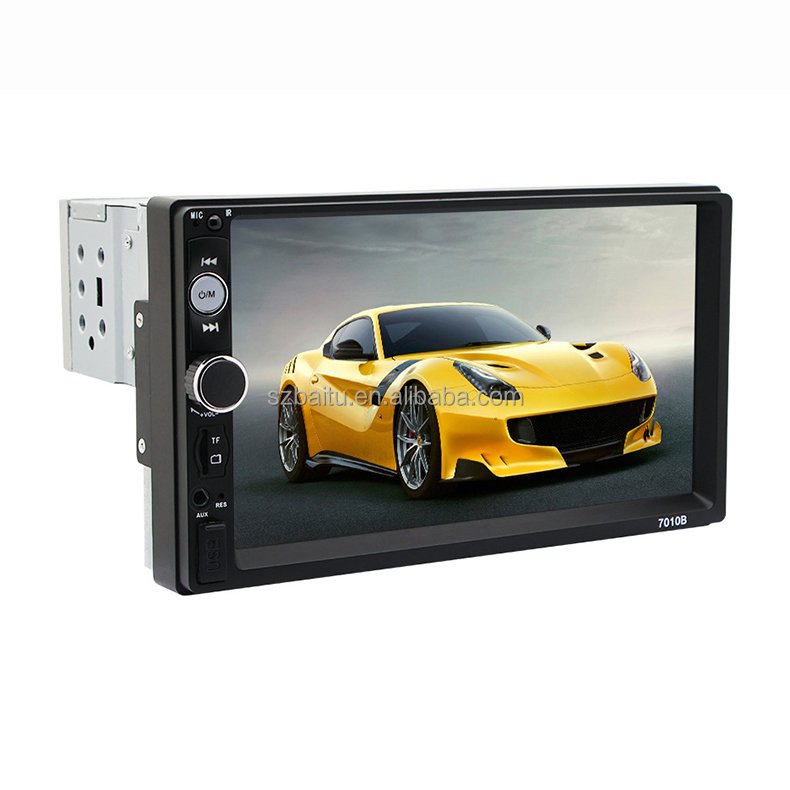 7" 12V 1din Universal Car MP5 Radio HD Stereo With Bluetooth/FM/USB/AUX/Phone Charging Movie Payback 7010B MP5 Player