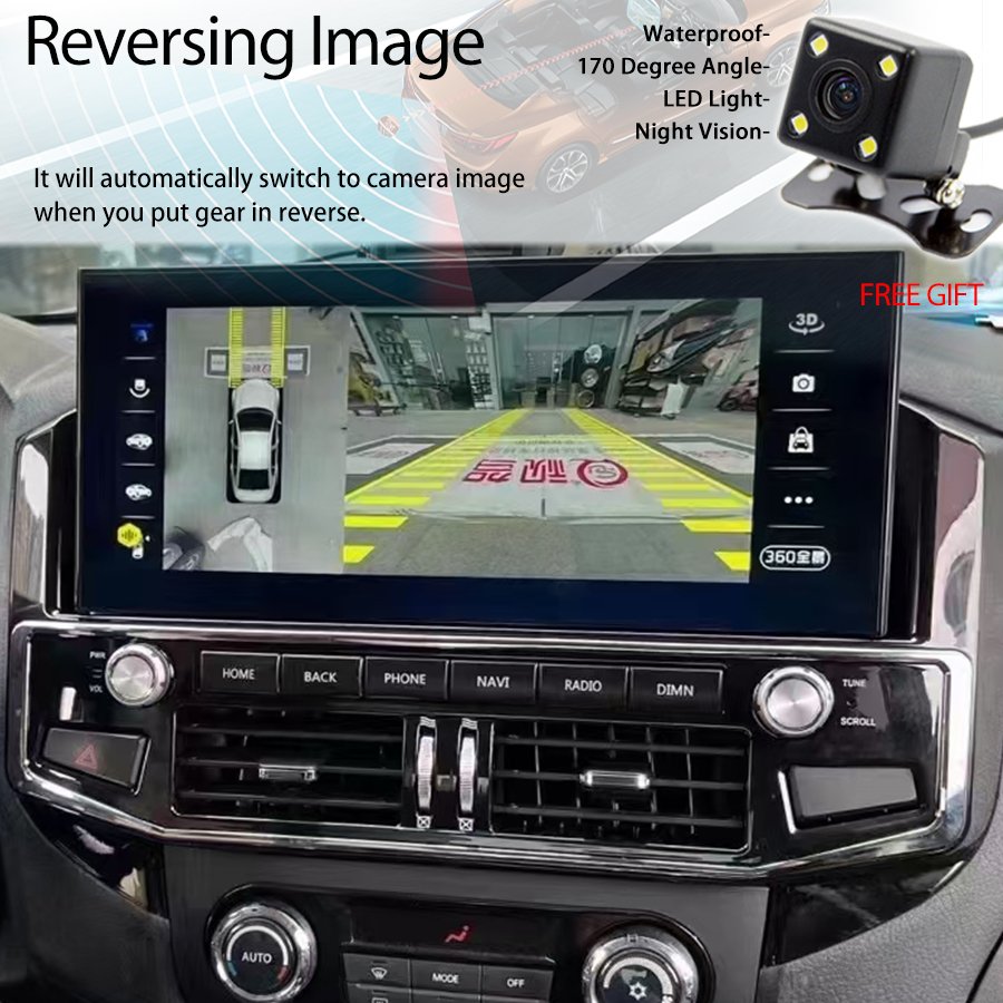 12.3'' For Mitsubishi Pajero 4 V80 V90 2006 - 2014 2 Din Android Car Radio Stereo Multimedia Video Player GPS QLED Carplay Auto