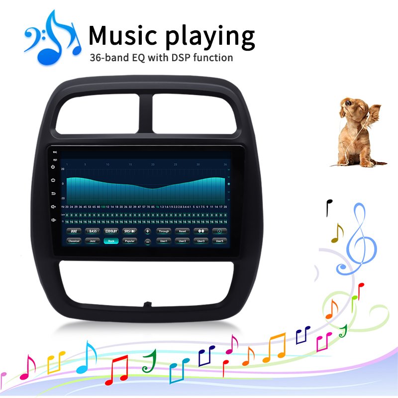 4G DSP 4+64GB Android 10.0 For Renault Kwid 2015 - 2019 DVD Car Radio Carplay Player Multimedia Navigation GPS