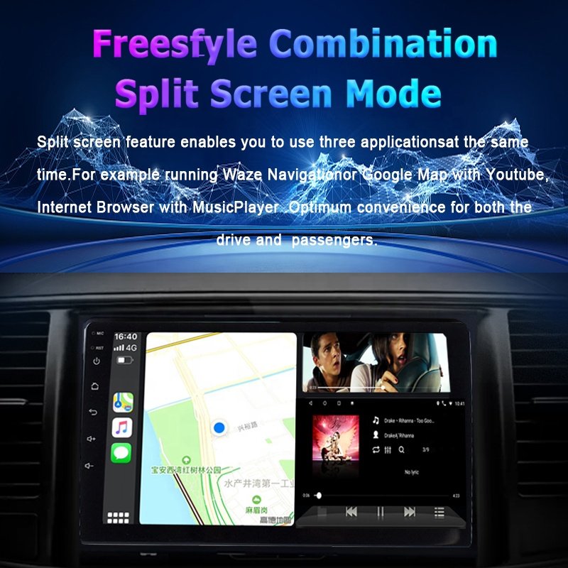 Universal Radio Android 13 ts10 ts18 Car Multimedia Player Car Stereo Touch Screen Qled Navigation 9 Inch 2din Autoradio