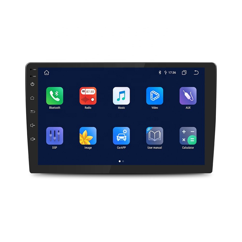 Android double din Car stereo 8+128G Car radio for 9.5inch universal Car GPS with DSP 4G accept customization