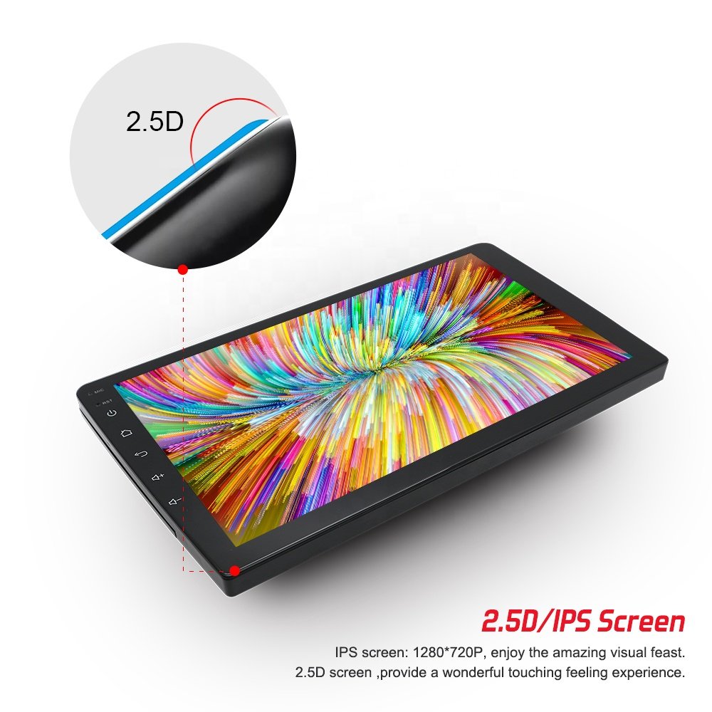 Android double din Car stereo 8+128G Car radio for 9.5inch universal Car GPS with DSP 4G accept customization