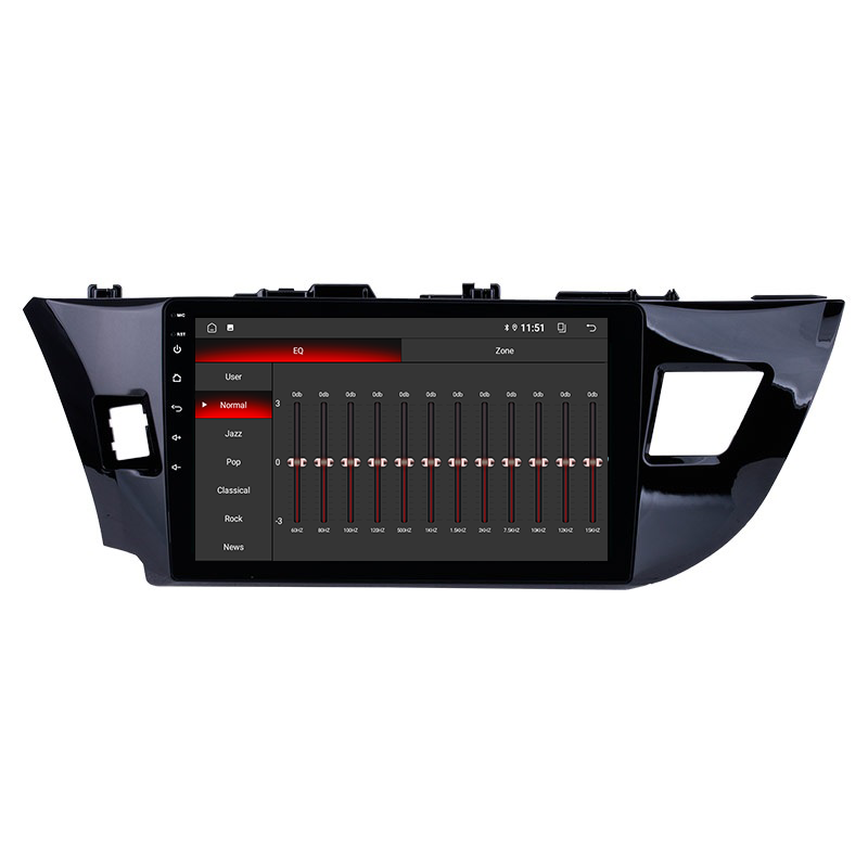 BF BT touch screen radio audio accessory headrest monitor car dvd player for Toyota Corolla 2014 2015 2016