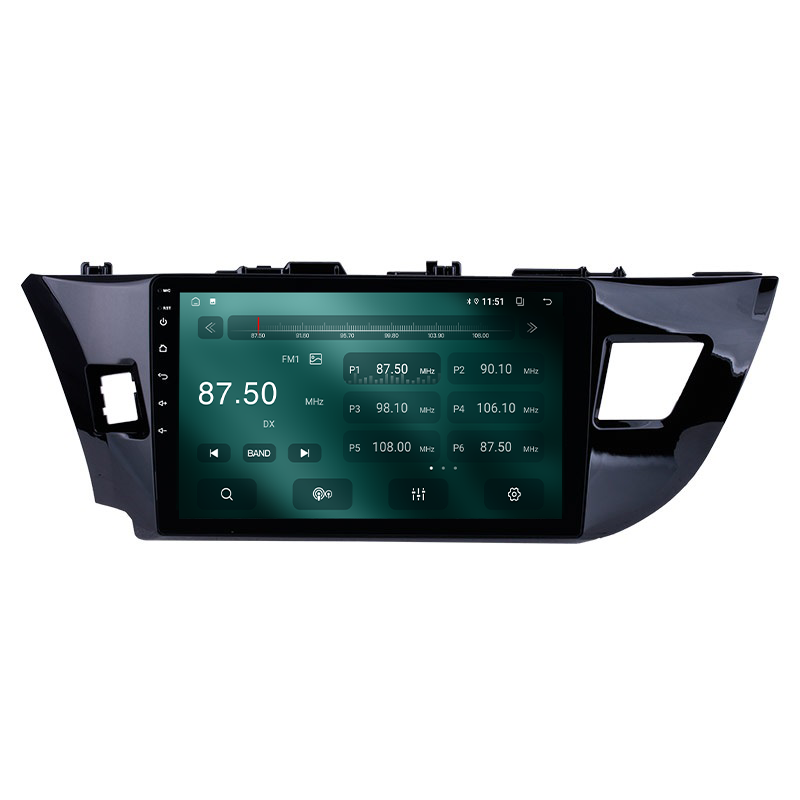 BF BT touch screen radio audio accessory headrest monitor car dvd player for Toyota Corolla 2014 2015 2016