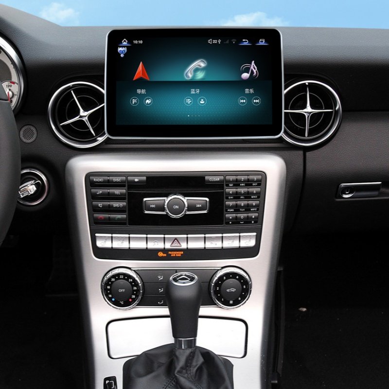 Android Car Radio DVD Multimedia Player For Mercedes Benz SLK 4.0 5.0 2010-2019 Car GPS Navigator Auto Stereo Carplay Head Unit