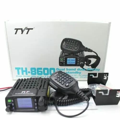 TYT TH-8600,Portable Two-Way Radio 25W powerful dual band car mini radio mobile fixed base station TYT TH-8600