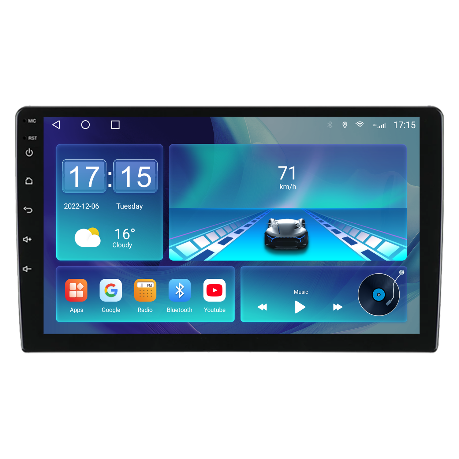 T5 9inch Android 10 2din 4+4 core Car Radio 2+32G IPS DSP Carplay Auto Radio Android Autoradio Car Stereo