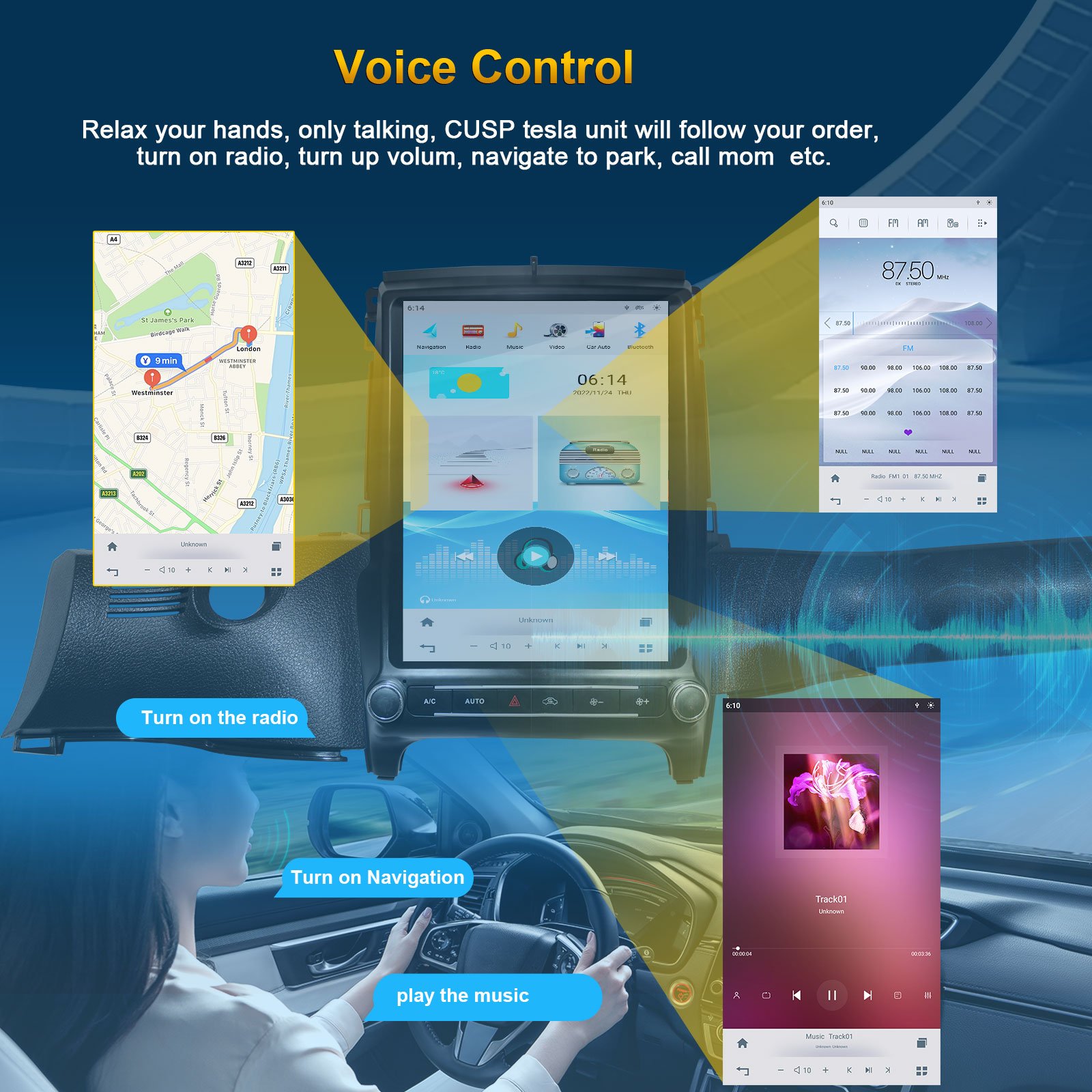 12.1 Inch With Android 7.1 Vertical Screen Car Stereo Radio GPS Navigation For Ford Ranger 2015- / Everest 2016- Car Player