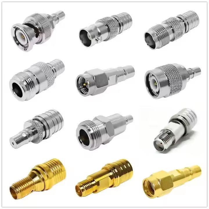 RF Coaxial Connector male female SMA Adapter BNC N to SMA F FME TNC QMA SO239 PL259 UHF Adaptor Coax Adapter