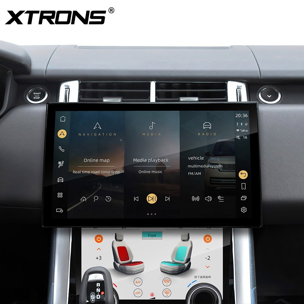 XTRONS 13.3" Car Android for Land Rover Range Rover L494 / L405 (2013-2020) Bosch / Harman Android 13 8 Core 4G LTE Radio Car