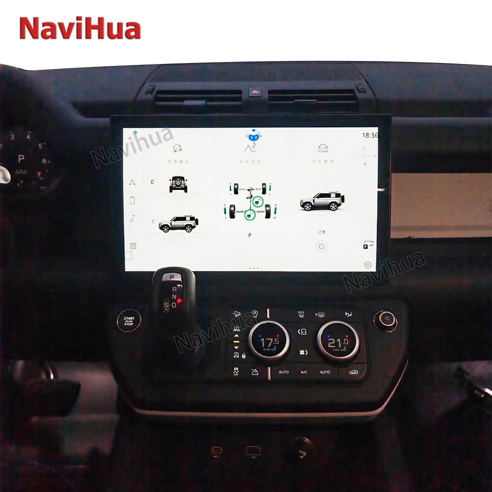 NaviHua Car Multimedia Navigation Headunit Carplay Car Stereo Video GPS Navigation for Land Rover Defender 2018-2021